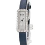 【3年保証】 ピアジェ ライムライト P11014 全面純正ダイヤ K18WG無垢 スクエア クオーツ レディース 腕時計