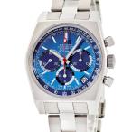 【3年保証】 ゼニス クロノマスター リバイバル エアウェイト カバーガール 95.A3818.400/51.M3818 ブルー 限定 自動巻き メンズ 腕時計