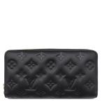 ショッピングヴィトン ルイヴィトン 長財布 ジッピー ウォレット ラムスキン M81510 黒 ラウンドファスナー