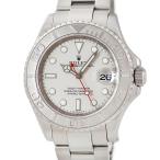 【3年保証】 ロレックス ヨットマスター ロレジウム 16622 G番 Pt950×SS コンビ 赤針 ベンツ針 デイト 自動巻き メンズ 腕時計