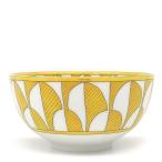  Hermes посуда миска soleil du Hermes MM фарфор желтый желтый × белый новый товар не использовался фарфор P046084P