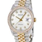 【3年保証】 ロレックス デイトジャスト 36 126283RBR ランダム番 K18YG×SS コンビ 純正ダイヤ ホリコン 自動巻き メンズ 腕時計