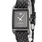 【3年保証】 トムフォード N.004 オーシャンプラスチック タイムピース TF0120249878 未使用 黒 クオーツ メンズ レディース 腕時計