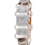 【3年保証】 エルメス クリクティ スモール ヒマラヤ LL1.297 K18WG無垢 純正ダイヤ スクエア クオーツ レディース 腕時計