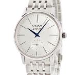 【3年保証】 クレドール ゴールドフェザー U.T.D. GCBE991 6898-01A0 スモールセコンド 青針 セイコー 手巻き メンズ 腕時計