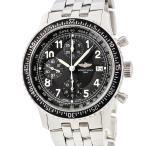 【3年保証】 ブライトリング アヴィアスター A13024 黒 ブラック デイト スモールセコンド タキメーター 自動巻き メンズ 腕時計