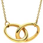 ティファニー ネックレス ダブルループ ゴールド イエローゴールド エルサペレッティ 750 18金 YG