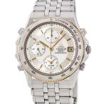 【3年保証】 クレドール パシフィーク クロノグラフ GCLE998 7T72-6A00 K18YG×SS コンビ デイト タキメーター クオーツ メンズ 腕時計