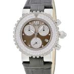 【3年保証】 ショーメ クラスワン クロノグラフ 純正ダイヤ グレー デイト 逆回転防止ベゼル スモールセコンド クオーツ メンズ 腕時計