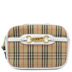  Burberry сумка-пояс 1983 проверка ссылка ремень сумка парусина бежевый бежевый × серебряный сумка "body" 