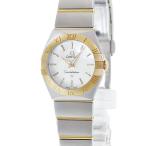 【3年保証】 オメガ コンステレーション ブラッシュクォーツ 123.20.24.60.05.002 K18YG×SS コンビ シェル クオーツ レディース 腕時計