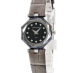 【3年保証】 センチュリー ソネット 633.7A.S.52.51.COO K18WG無垢 純正ダイヤ 黒 ブラック クオーツ レディース 腕時計