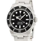 【3年保証】 ロレックス サブマリーナー 41 124060 ランダム番 ブラック 黒 逆回転防止ベゼル ベンツ針 自動巻き メンズ 腕時計