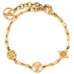  Louis Vuitton браслет латунь re four ever Young GP Gold M69584 монограмма цветок LV Circle OB0251