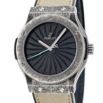 【3年保証】 ウブロ クラシック フュージョン チタニウム ワイルドカスタムズ 511.NX.1110.VR.PIC19 黒 限定 自動巻き メンズ 腕時計