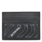  Balenciaga футляр для карточек Logo карта держатель кожа черный черный карта inserting чехол для проездного билета чехол для пропуска шина узор 693547