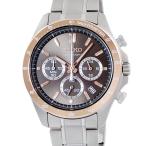 【3年保証】 セイコー セレクション スピリット SBTR026 8T63-00D0 新品同様 クロノグラフ スモールセコンド クオーツ メンズ 腕時計