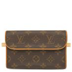  Louis Vuitton сумка-пояс монограмма небольшая сумочка f Rolland чай n монограмма парусина чай M51855 ремень сумка FL0051*FL1004