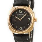 パネライ PANERAI ラジオミール オロローザ PAM00336 K18PG無垢 M番 メンズ 腕時計 手巻き ブラウン 中古