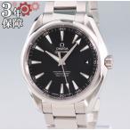 オメガ OMEGA シーマスター アクアテラ マスターコーアクシャル 231.10.42.21.01.003 自動巻 42mm ブラック 黒 メンズ シースルーバック 腕時計 中古