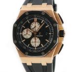 オーデマピゲ AUDEMARS PIGUET ロイヤルオーク オフショア クロノ 26400RO.OO.A002CA.01 K18PG無垢 メンズ 腕時計 自動巻き ブラック 中古