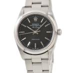【3年保証】 ロレックス オイスターパーペチュアル エアキング 14000 A番 黒 バー 自動巻き メンズ 腕時計