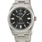 【3年保証】 ロレックス オイスターパーペチュアル 36 126000 ランダム番 黒 バー 自動巻き メンズ 腕時計