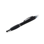 4in1鉛筆 半永久鉛筆付きタッチペン ブラック 100本以上販売 名入れ可能商品 鉛筆 タッチペン ボールペン 消しゴム 文具 販促品 ノベルティグッズ