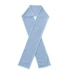 ザ・涼感マフラータオル＃ｓｕｓｔａｉｎａｂｌｅ ご注文単位数240個以上 濡らしてしぼってクールダウン クールアイテム 販促品 ノベルティグッズ