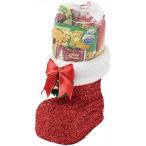 20個以上販売 クリスマス ラメブーツ 大 お菓子入り クリスマス ブーツ お菓子 キャンディ 販促 ノベルティグッズ