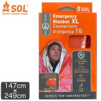 SOLeso- L экстренный покрывало XL 2 человек для bi Burke теплоизоляция бедствие срочный . дефект предотвращение бедствий стратегический запас 13796