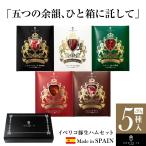 早割 イベリコ豚 生ハム おつまみ ギフト 5種 計100g 