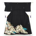 留袖 レンタル 黒留袖 フルセット 8AA168 桂由美 YUMI KATSURA 結婚式 江戸妻 花浪漫 母親 爆買