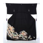 黒留袖レンタル 8AA0238 留袖 レンタル 留袖レンタル 着物レンタル 結婚式 江戸妻 特撰 手描き京友禅 几帳 150cm〜170cm位まで 足袋プレゼント 往復送料無料