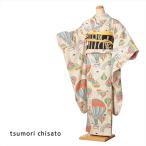 ショッピングツモリチサト tsumori chisato振袖レンタル8ACB26 謝恩会 卒業式 結婚式 ツモリ ツモリチサト レトロモダン 気球 オフホワイト 150cm〜168cm 足袋プレゼント/往復送料無料