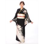 ショッピング薔薇 訪問着 レンタル 正絹 訪問着レンタル フルセット レンタル訪問着 正絹 お呼ばれレンタル 黒地 金彩 薔薇 爆買