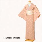 ツモリチサト 小紋レンタルフルセット8CT282［レンタル］［小紋］ イベント 観劇 パーティー ［レトロ］［着物］ ピンク てんとう虫ドット 149cm〜167cm位まで