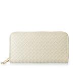 イビサ公式 日本製 ラウンド ファスナー 長財布 メッシュ 本革 レザー ハンドメイド ギフト プレゼント レディース 旅行 トラベル