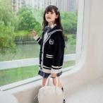 スーツ女の子入学式ニットジャケット...