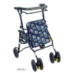 ショッピング処分 【在庫処分】【50％OFF】シンフォニーワイドSP 小タイプ／GAブルー（島製作所）歩行車【梱包箱に難あり】