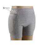 ラ・クッションパンツ 紳士用／Lサイズ・グレー（エンゼル）3904 衝撃吸収パンツ