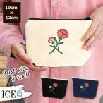 Yahoo! Yahoo!ショッピング(ヤフー ショッピング)カーネーション ポーチ 小物入れ 化粧ポーチ コスメポーチ トラベルポーチ おしゃれ 収納 バッグ ギフト ミニポーチ コインポーチ かわいい シンプル プレゼント