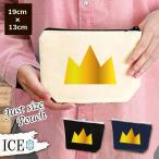 Yahoo! Yahoo!ショッピング(ヤフー ショッピング)王冠のマーク ポーチ 小物入れ 化粧ポーチ コスメポーチ トラベルポーチ おしゃれ 収納 バッグ ギフト ミニポーチ コインポーチ かわいい シンプル プレゼント