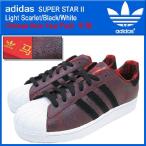 アディダス adidas スニーカー スーパースター 2 Light Scarlet/Black/White 午年 メンズ (SUPER STAR II Chinese New Year Pack Originals D65600)