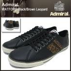 アドミラル Admiral スニーカー ワトフォード ブラック/ブラウン レオパード メンズ男性用(watford black/brown leopard SJAD0705-0208..