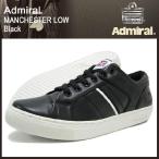 アドミラル Admiral マンチェスター ロー ブラック メンズ 男性用(admiral manchester low black スニーカー SJAD1106-02)