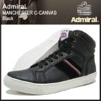 アドミラル Admiral マンチェスター C-キャンバス ブラック メンズ 男性用(admiral manchester c-canvas スニーカー SJAD1113-02)