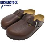 ショッピングビルケン ビルケンシュトック サンダル BIRKENSTOCK メンズ 男性用 ボストン グリップ ナチュラル レザー Vintage Wood Roast ナロー ( BOSTON GRIP Narrow 1023491 )