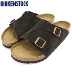 ビルケンシュトック サンダル BIRKENSTOCK メンズ 男性用 チューリッヒ スエード レザー Mocha ( ZURICH SUEDE LEATHER 幅広 ノーマル レギュラー 1024575 )