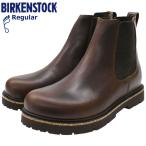 ショッピングビルケン ビルケンシュトック ブーツ BIRKENSTOCK メンズ 男性用 ハイウッド スリップオン ナチュラル レザー Chocolate ( HIGHWOOD SLIP ON NATURAL LEATHER 1025718 )